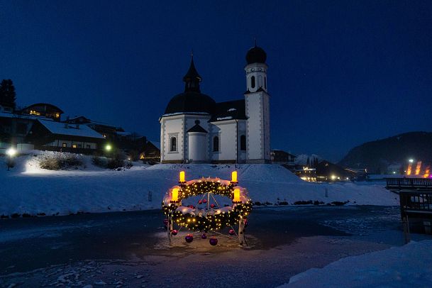 Adventkranz Seekirchl 4 Kerzen-1