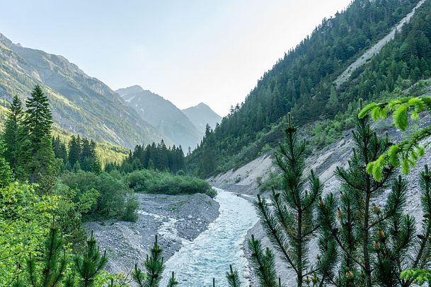 Isar im Hinterautal - Scharnitz