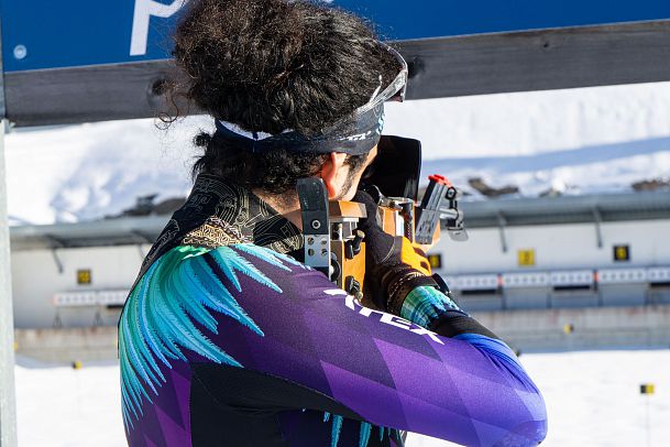 Mexican Biathlon Team - Biathlon Detail Chris Gomez