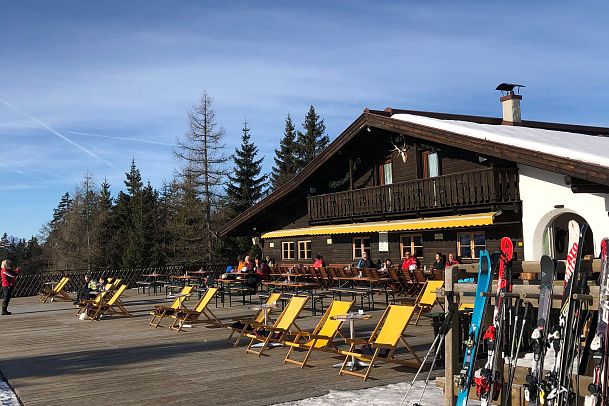 Sonnenalm am Gschwandtkopf im Winter - Seefeld