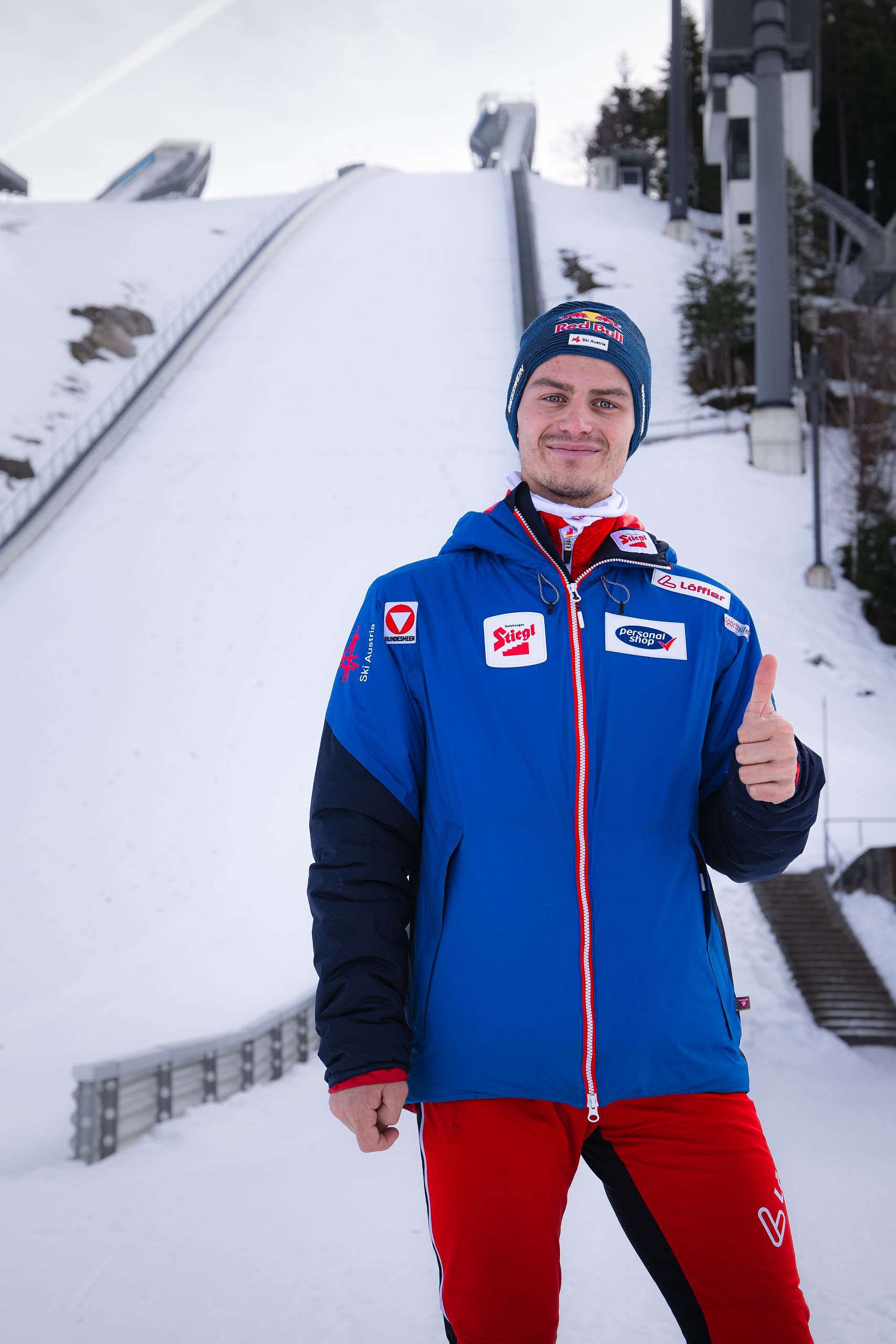 Portrait Lamparter vor Schanze in Seefeld