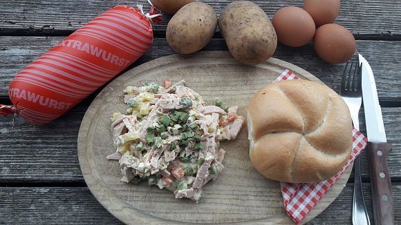 Kalbswurstsalat