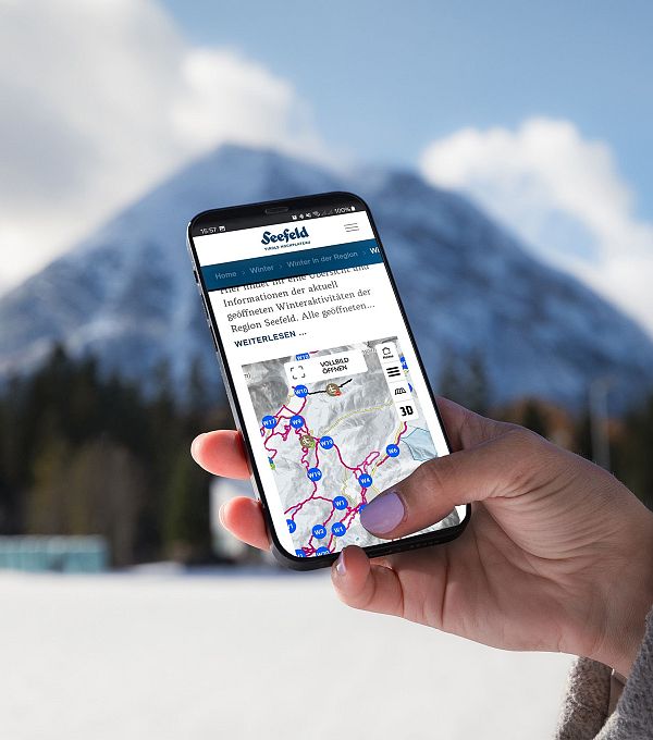 Mock-up Winterwandern