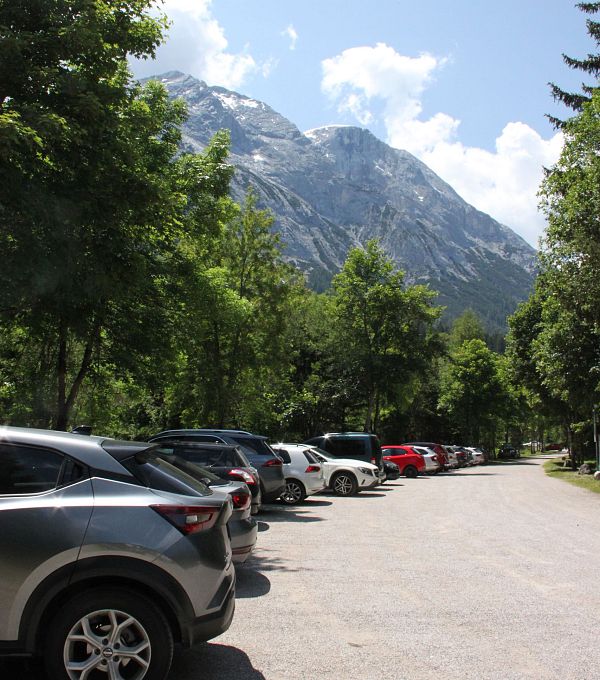Parkplatz Salzbach Gaistal - Leutasch